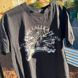 2008-2009 Metallica tour shirt